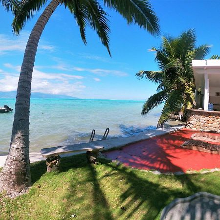 Moorea - Bungalow Chez Papou Afareaitu Exteriör bild