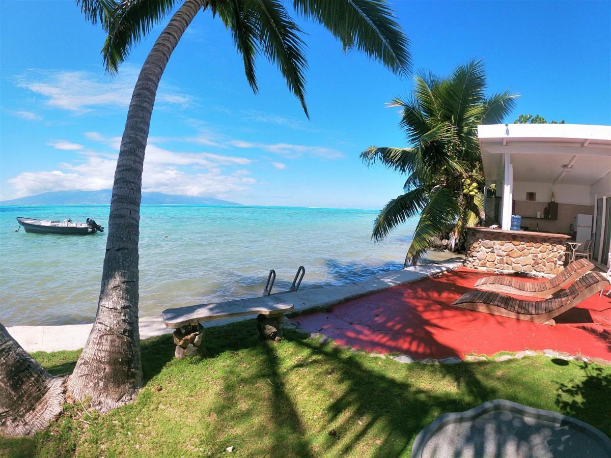 Moorea - Bungalow Chez Papou Afareaitu Exteriör bild