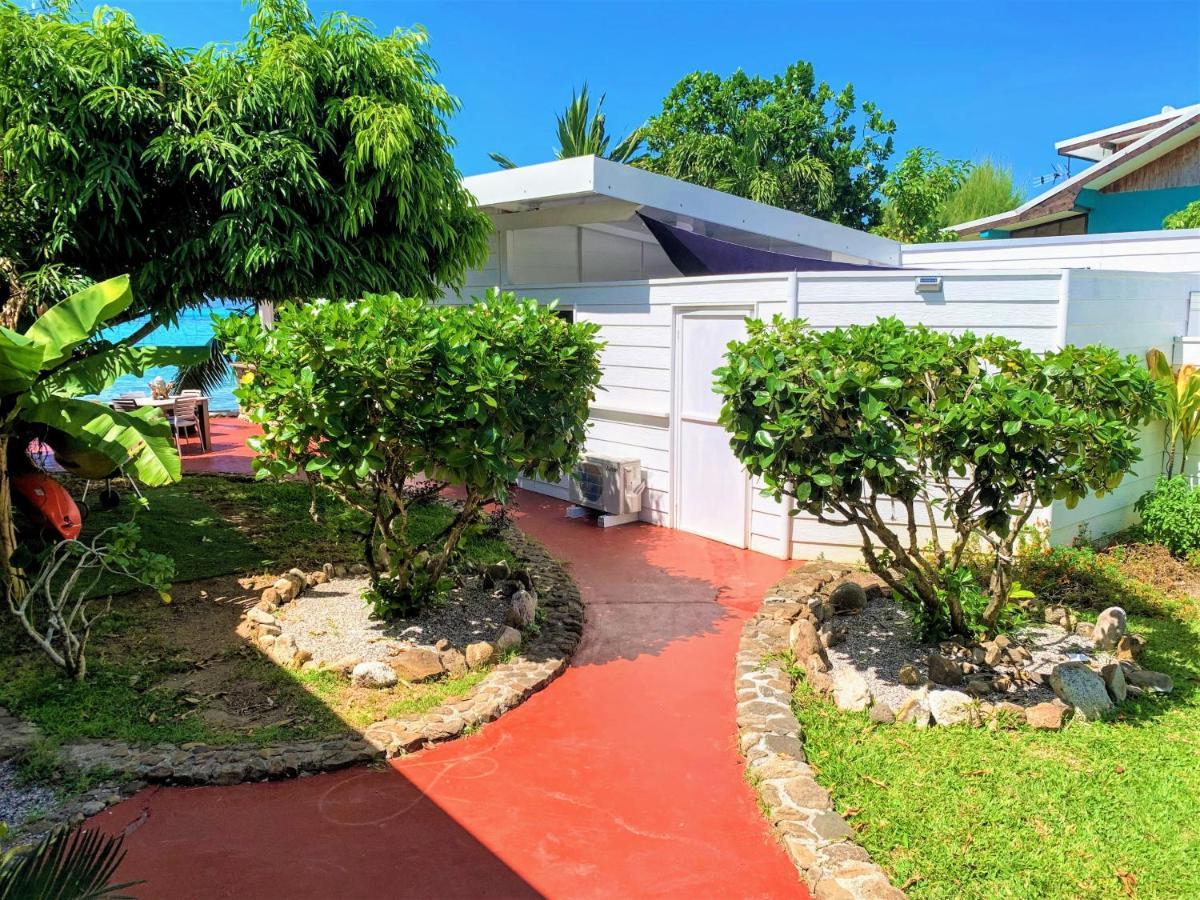 Moorea - Bungalow Chez Papou Afareaitu Exteriör bild