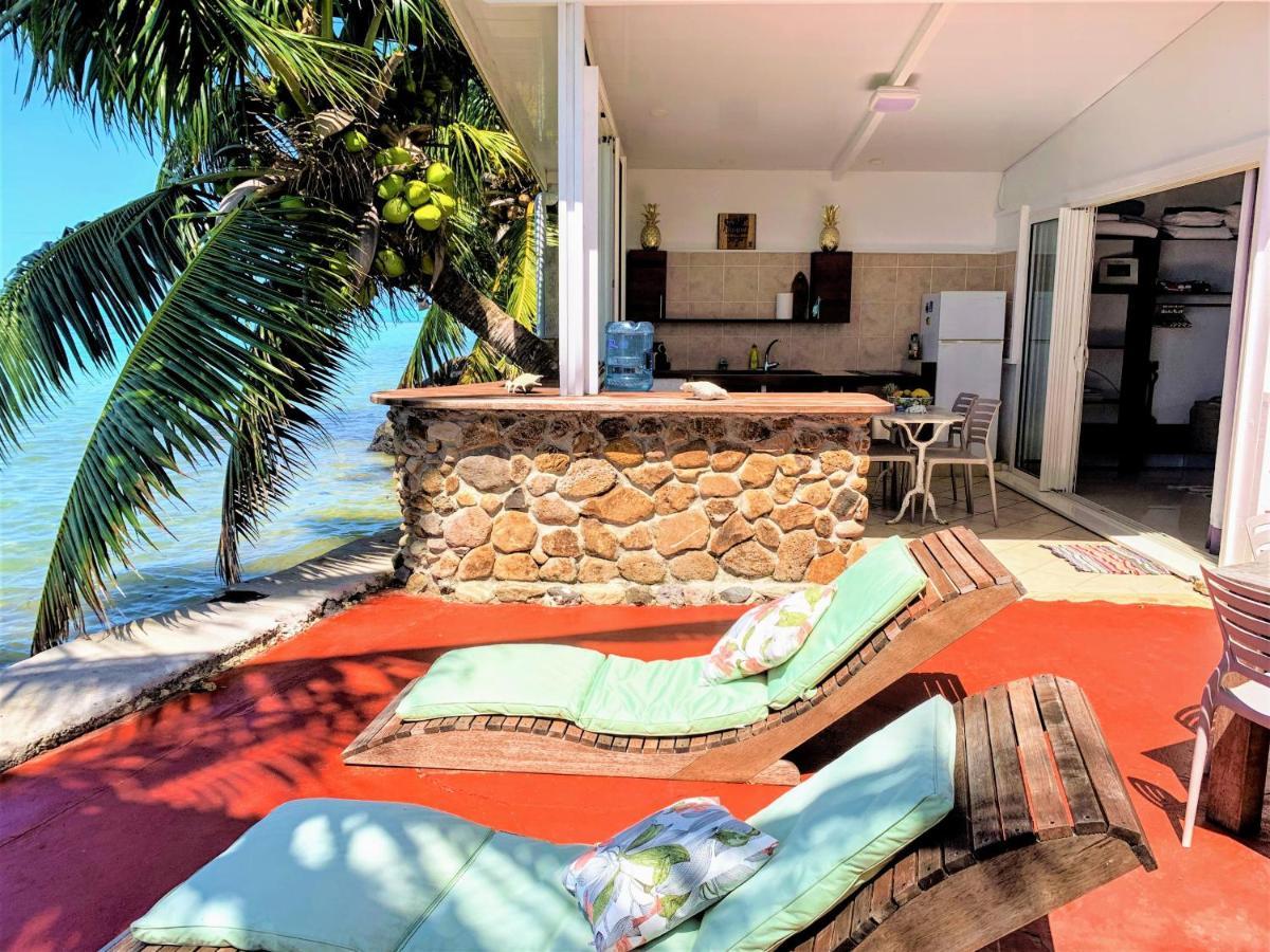 Moorea - Bungalow Chez Papou Afareaitu Exteriör bild